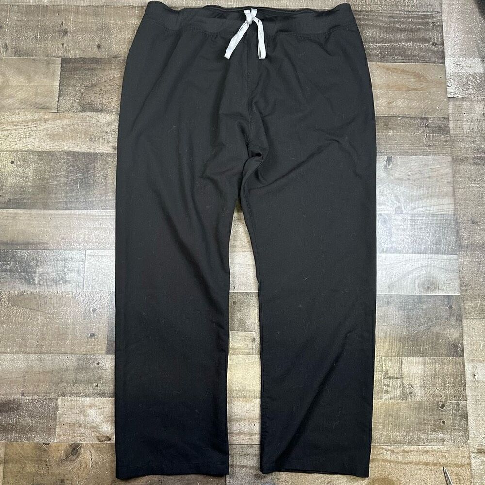 Figs Size XXL Technical Collection Zamora Scrub Bottom Black Jogger Drawstring